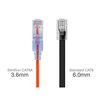 Monoprice SlimRun Cat6A Ethernet Patch Cable - Snagless RJ45_ UTP_ Pure Bare Cop 29442
